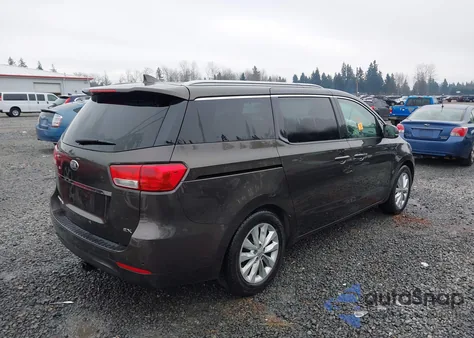 2017 Kia Sedona Ex из США, поврежденный, VIN KNDMC5C17H6256350